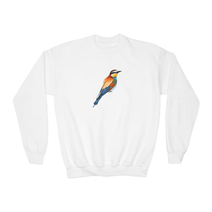 Bee-Eater Bird Birdwatching Youth Crewneck Sweatshirt