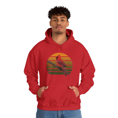 Cardinal Bird Hoodie