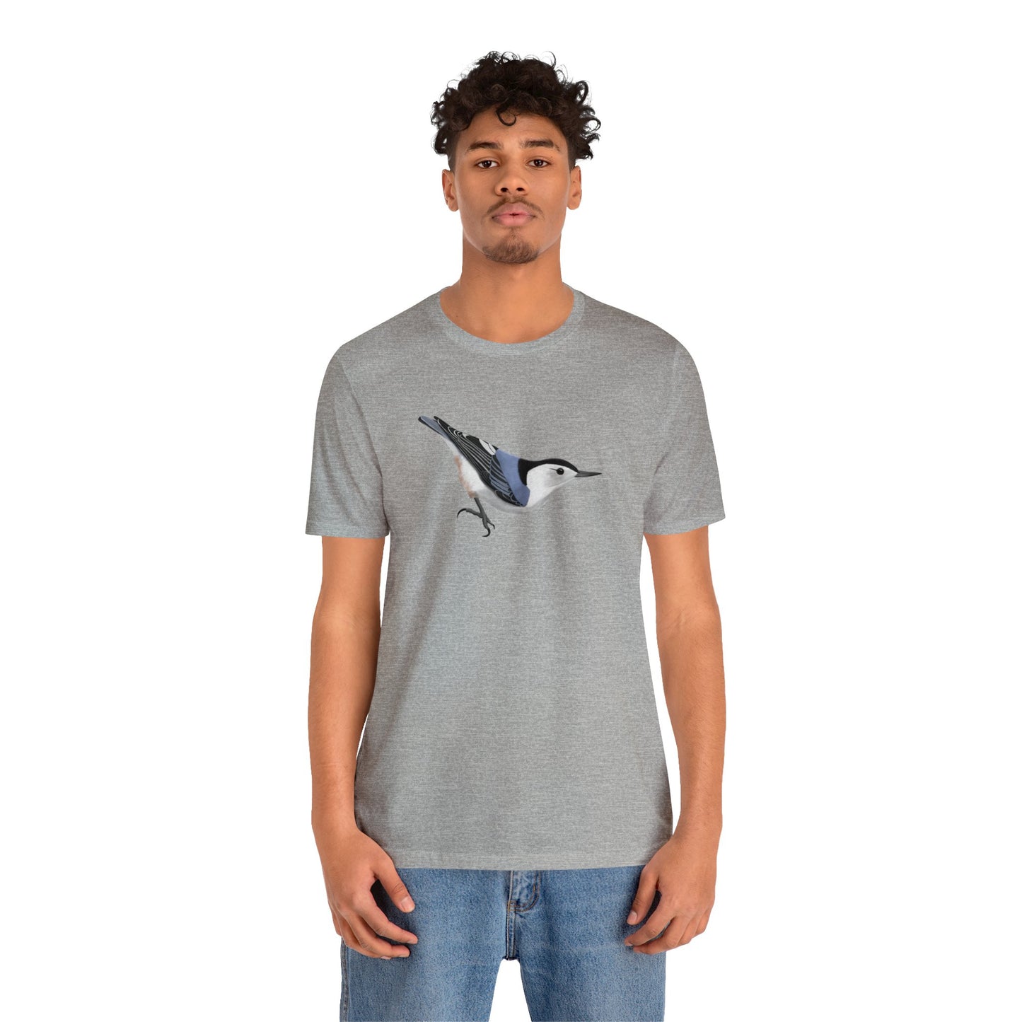 White Breasted Nuthatch Bird Tee