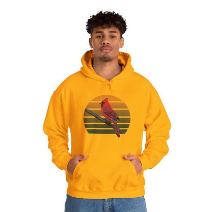 Cardinal Bird Hoodie