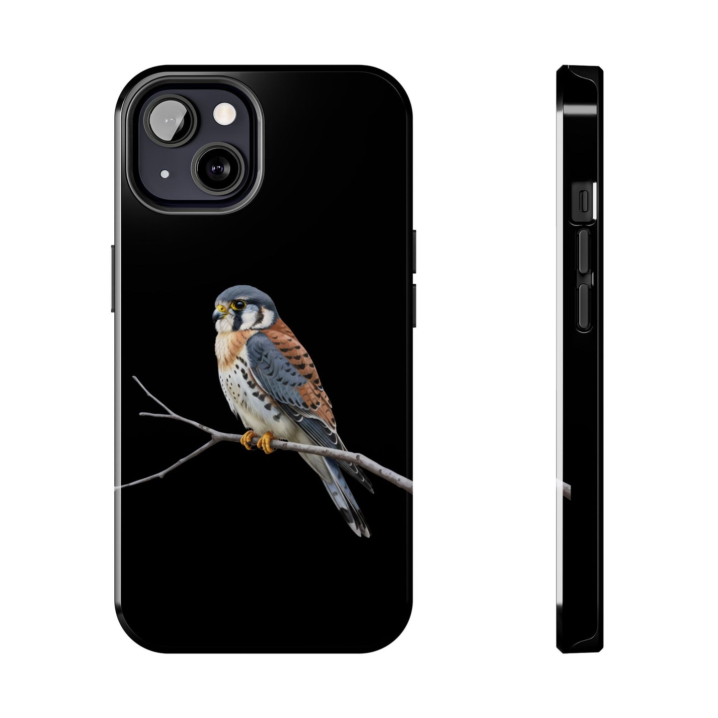 American Kestrel iPhone Case – Premium Tough Phone Cover Black