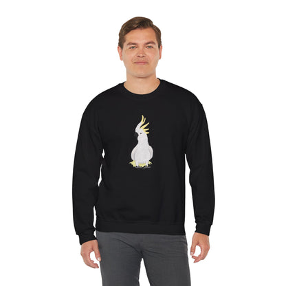 Cockatoo Bird Watcher Biologist Crewneck Sweatshirt