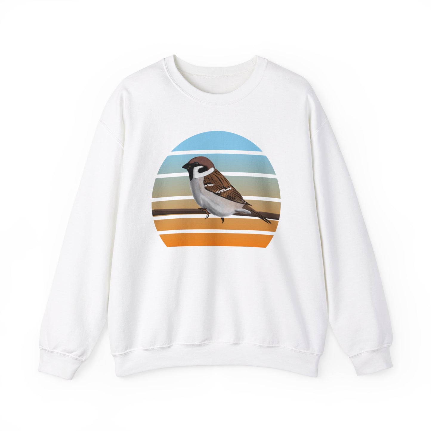 Tree Sparrow Birdlover Ornithologist Bird Sweatshirt