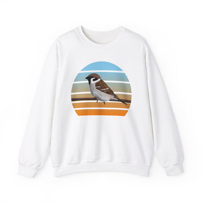 Tree Sparrow Birdlover Ornithologist Bird Sweatshirt