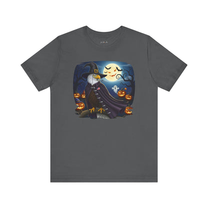 Bald Eagle Halloween Bird T-Shirt - Spooky Full Moon Halloween Costume for Bird Lovers