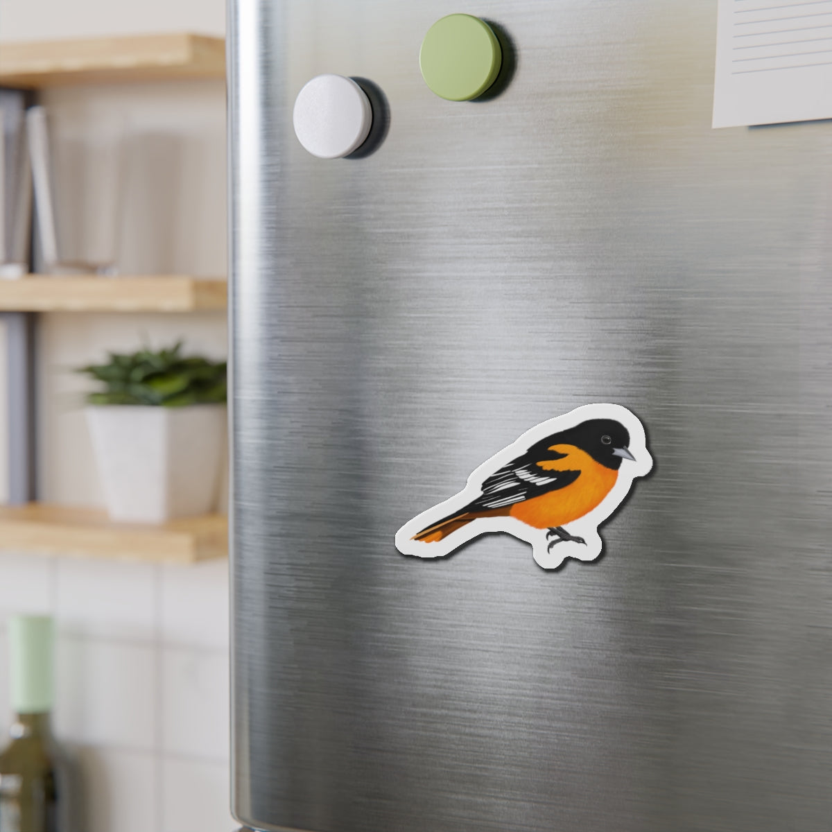 Baltimore Oriole Bird Magnet