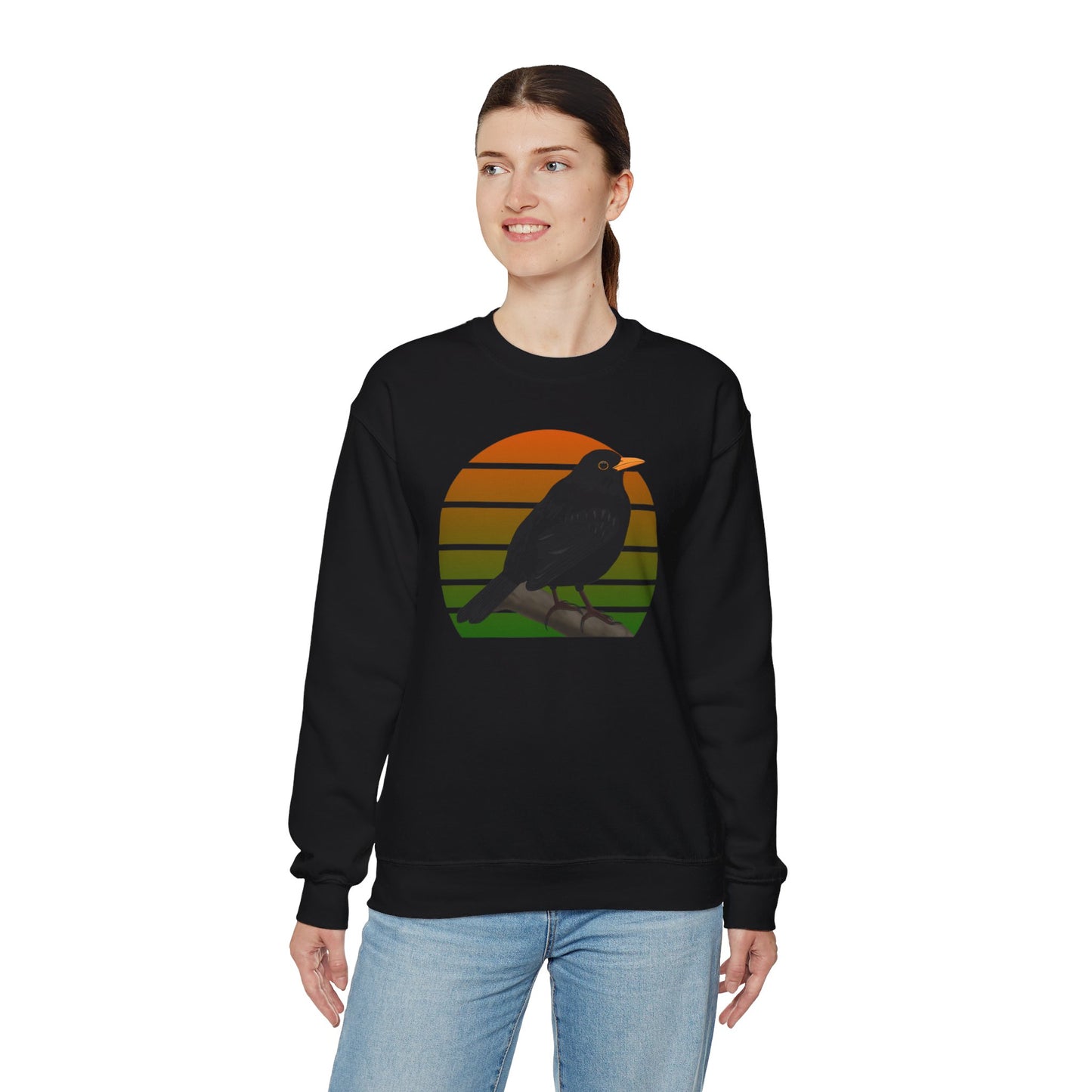 Blackbird Birdlover Ornithologist Bird Sweatshirt