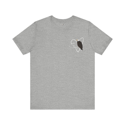 Bald Eagle Heart Birdwatcher Bird T-Shirt