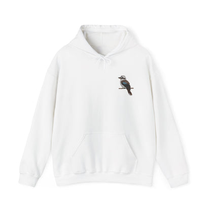 Kookaburra Hoodie Bird Lover & Bird Watcher | Unisex Sweater | Gift for Bird Lovers
