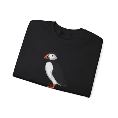 Puffin Bird Watcher Biologist Crewneck Sweatshirt