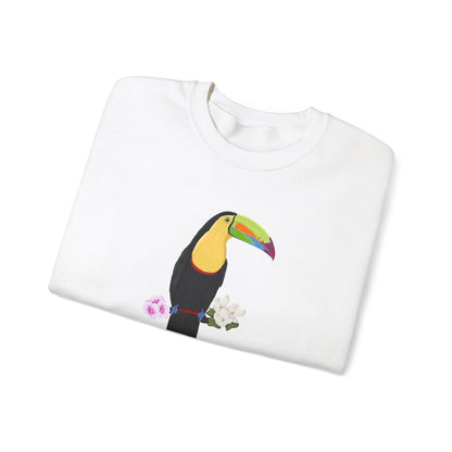 Keel-Billed Toucan Birdlover Ornithologist Bird Sweatshirt