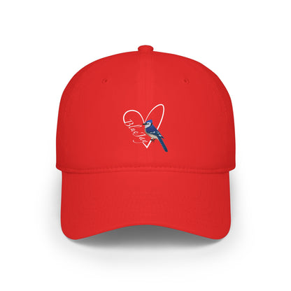 Blue Jay Hat – One size, Cotton, Unisex, Backyard Birding