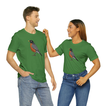 American Robin Bird Tee - jz.birds