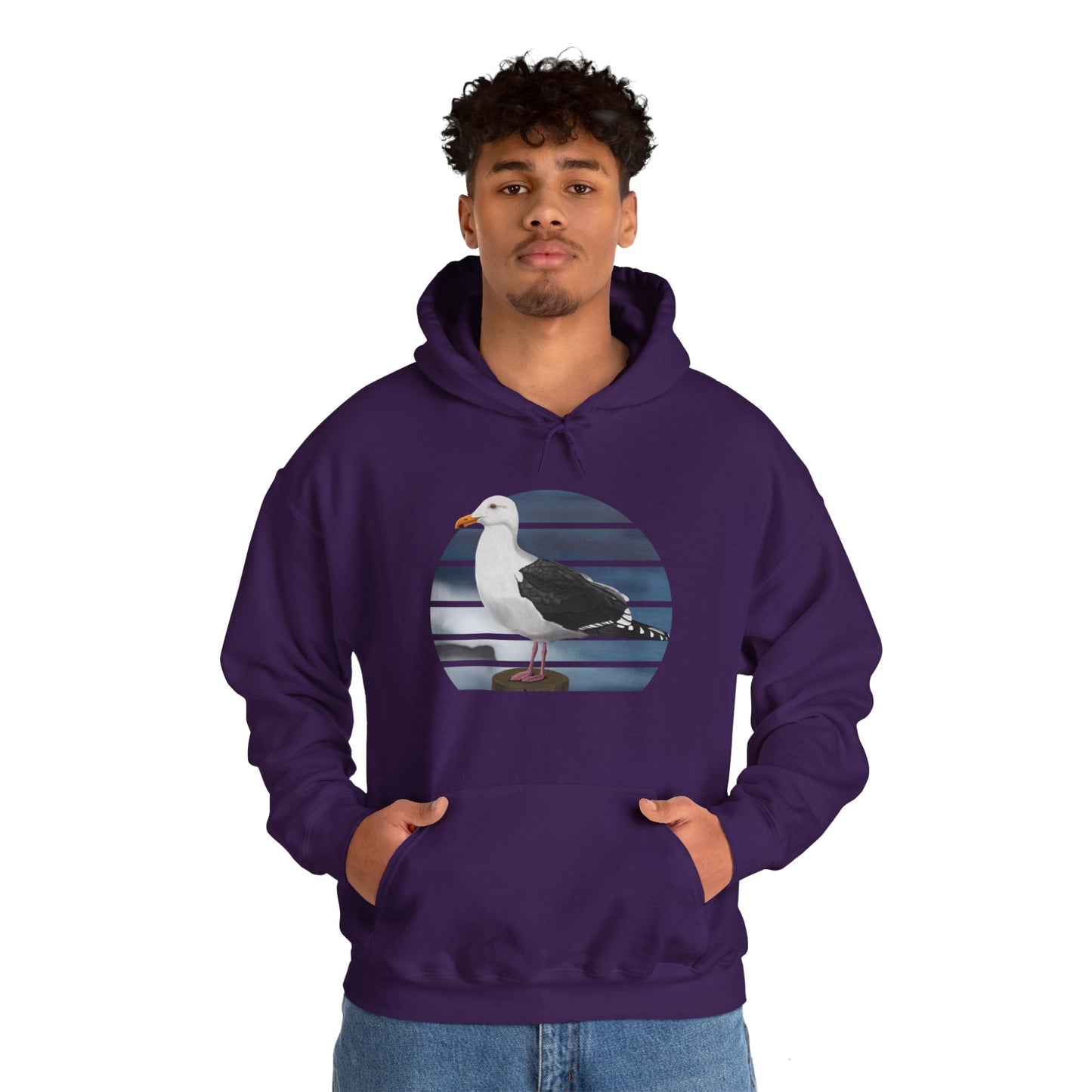 Seagull Bird Hoodie