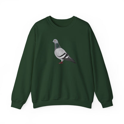 Pigeon Bird Watcher Biologist Crewneck Sweatshirt