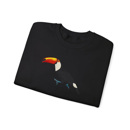 Toucan Bird Watcher Biologist Crewneck Sweatshirt