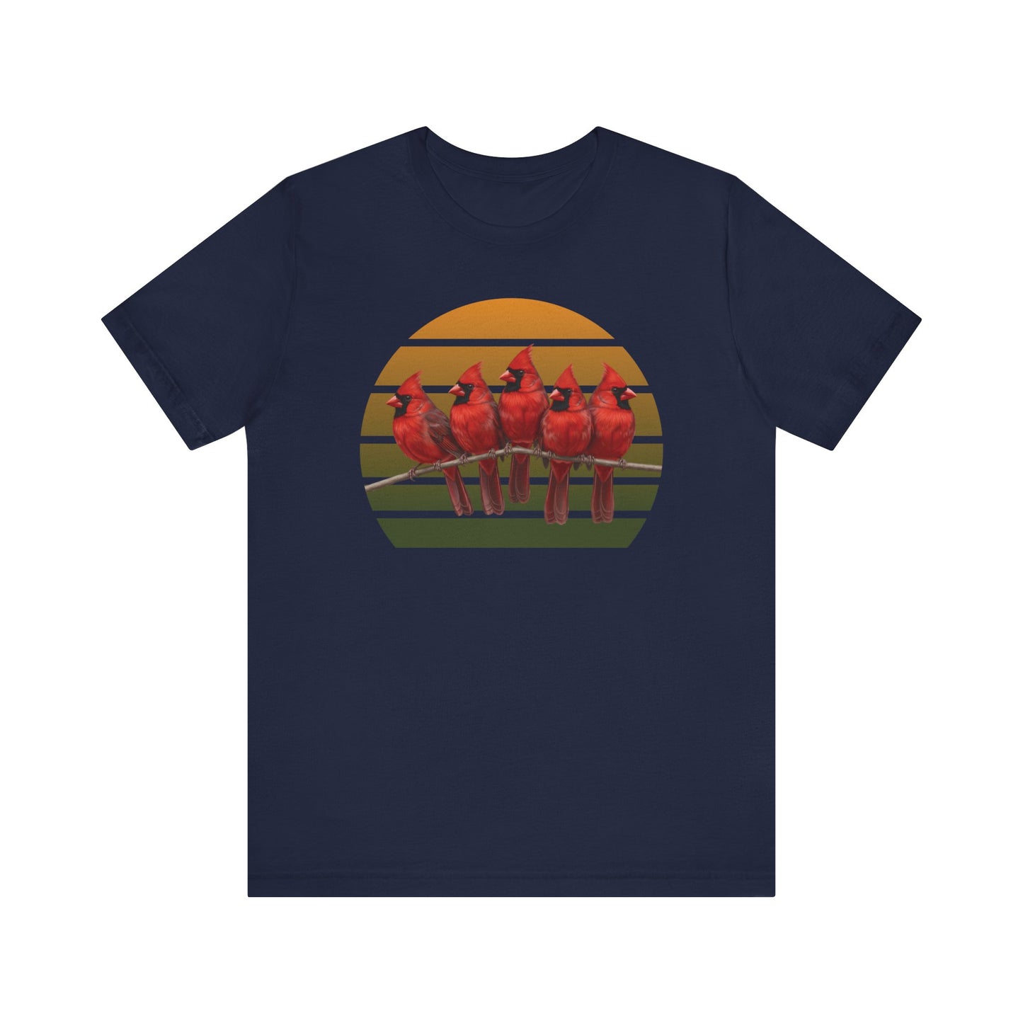 Cardinal Premium T-Shirt | Unique Birdwatcher & Birder Gift by jz.birds