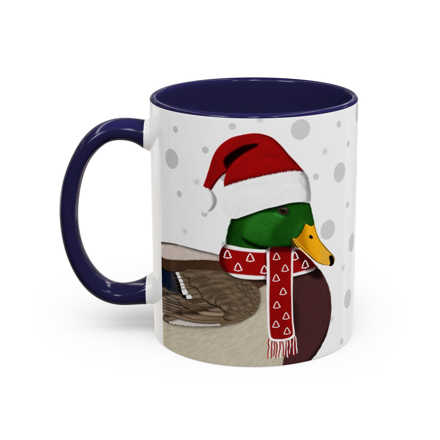 Mallard Christmas Bird Coffee Mug