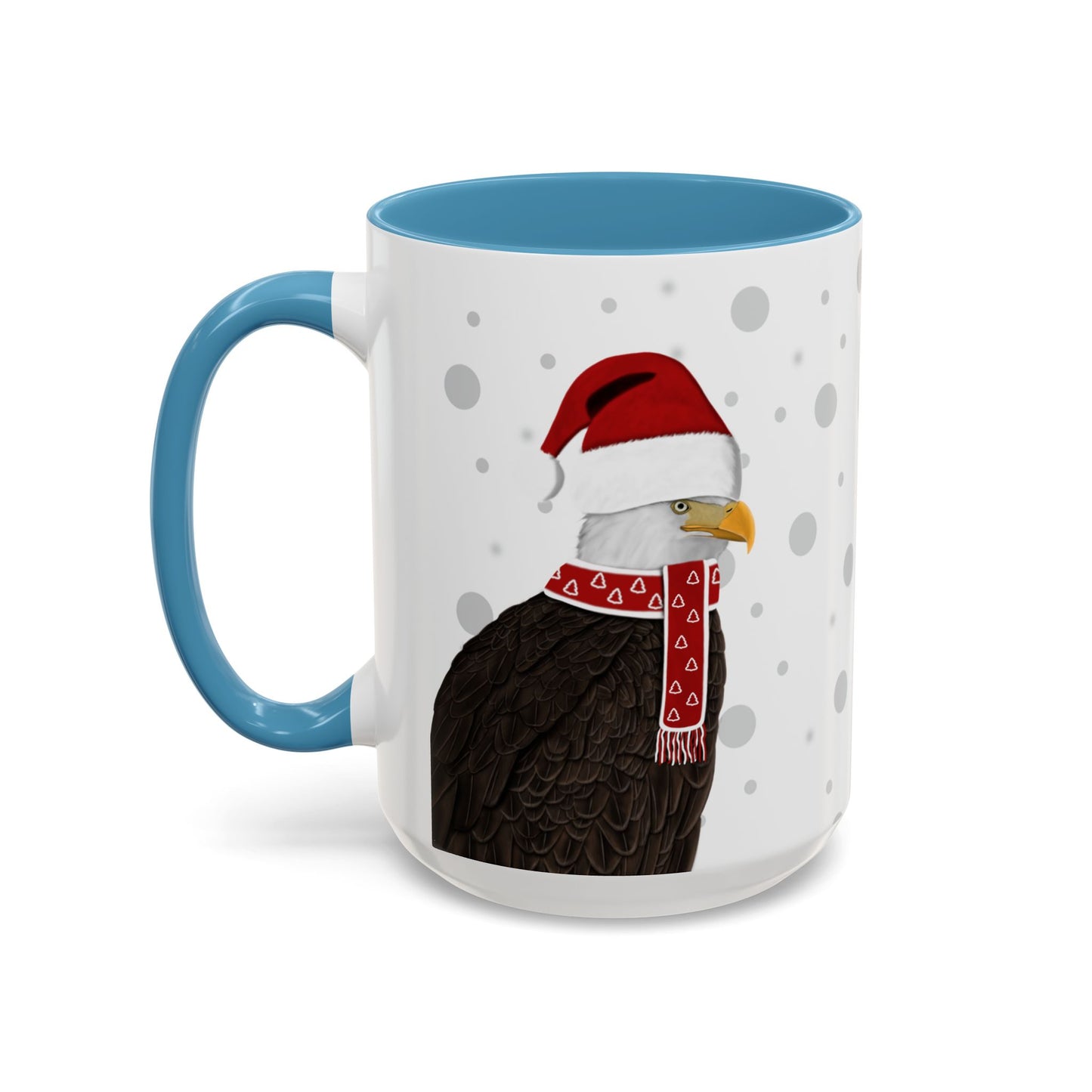 Bald Eagle Christmas Bird Coffee Mug