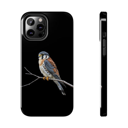 American Kestrel iPhone Case – Premium Tough Phone Cover Black
