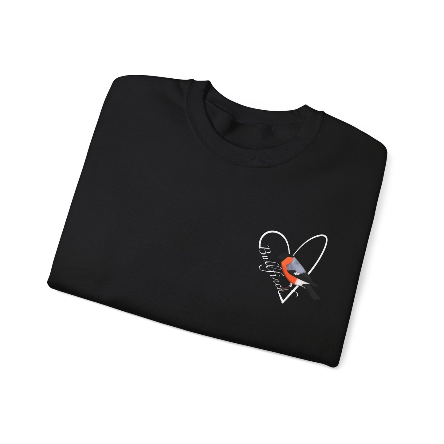 Bullfinch Heart Birdlover Biologist Bird Sweatshirt