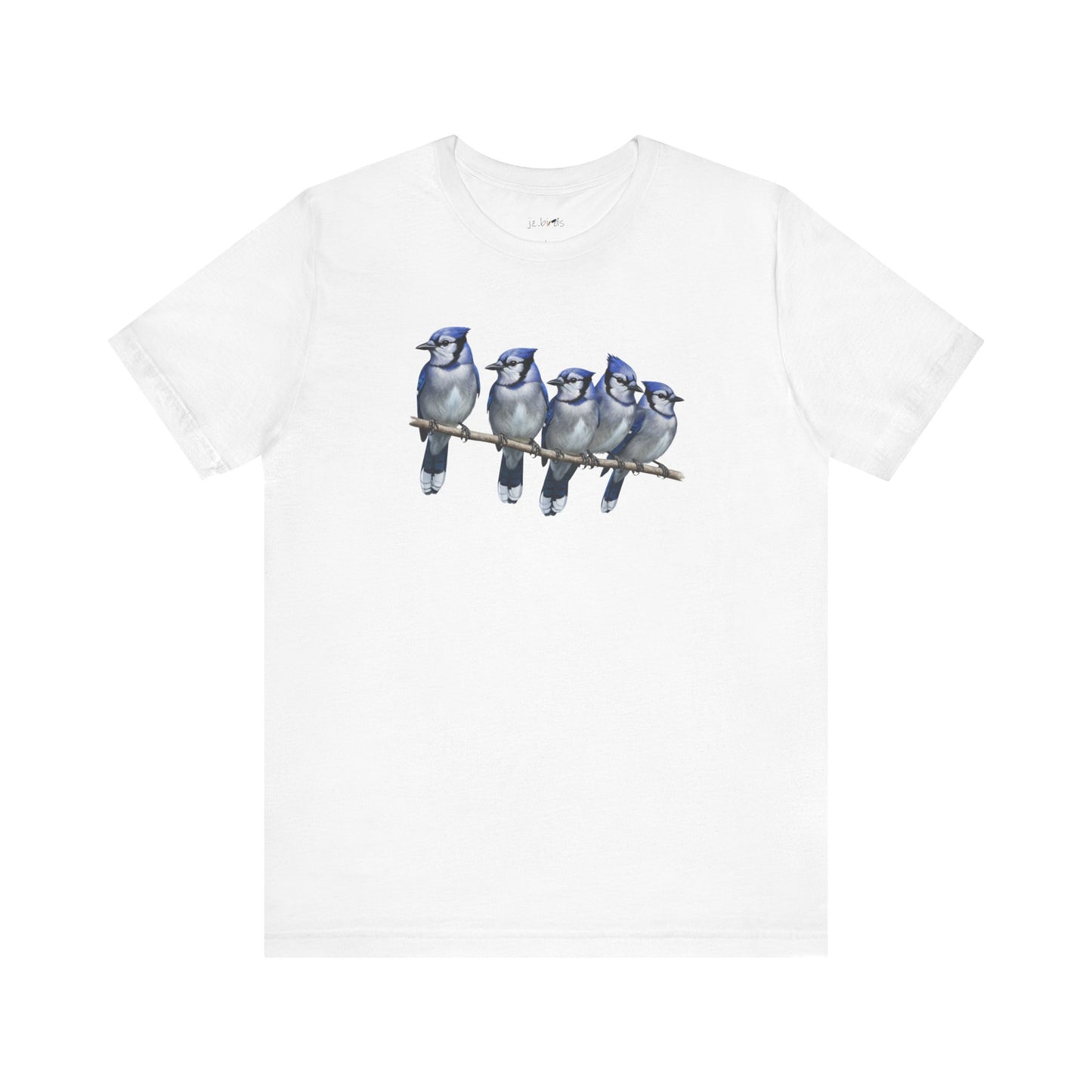 Blue Jays T-Shirt | Unisex Retail Fit Bird Lover Tee | Wildlife Birder Gift