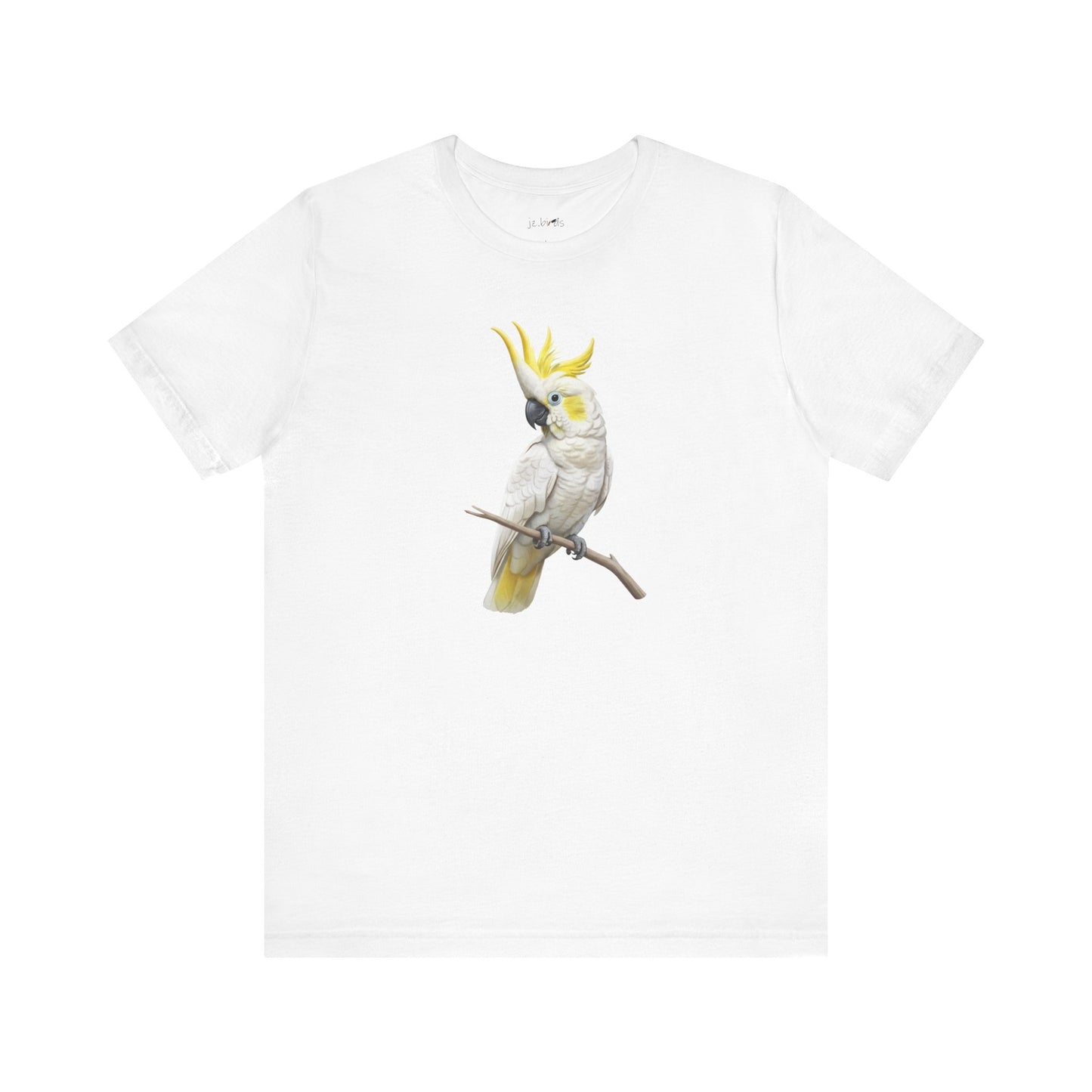 Sulphur-Crested Cockatoo T-Shirt | Unisex Bird Lover Tee | Wildlife Birder Gift