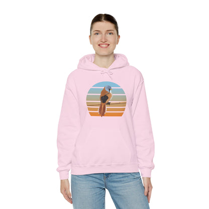 Bearded Reedling Bird Hoodie