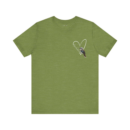 Kookaburra Heart Birdwatcher Bird T-Shirt