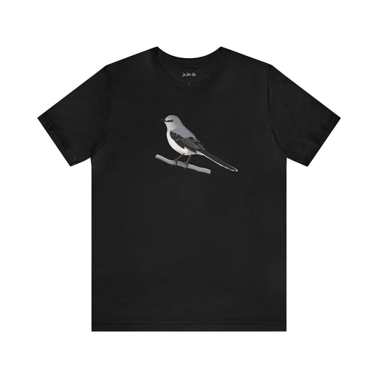 mockingbird bird art tee shirt