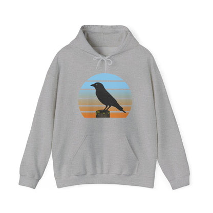 Western Jackdaw Bird Hoodie