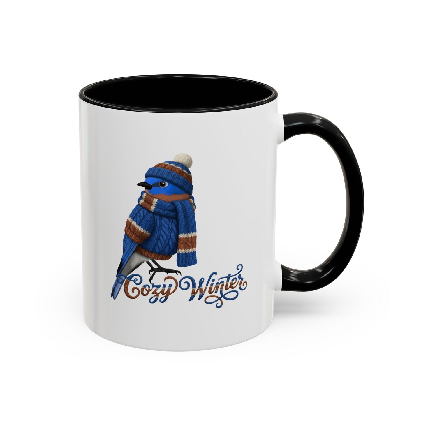ブルーバード セラミックバードコーヒーマグ – バードウォッチャーへのカスタムギフト