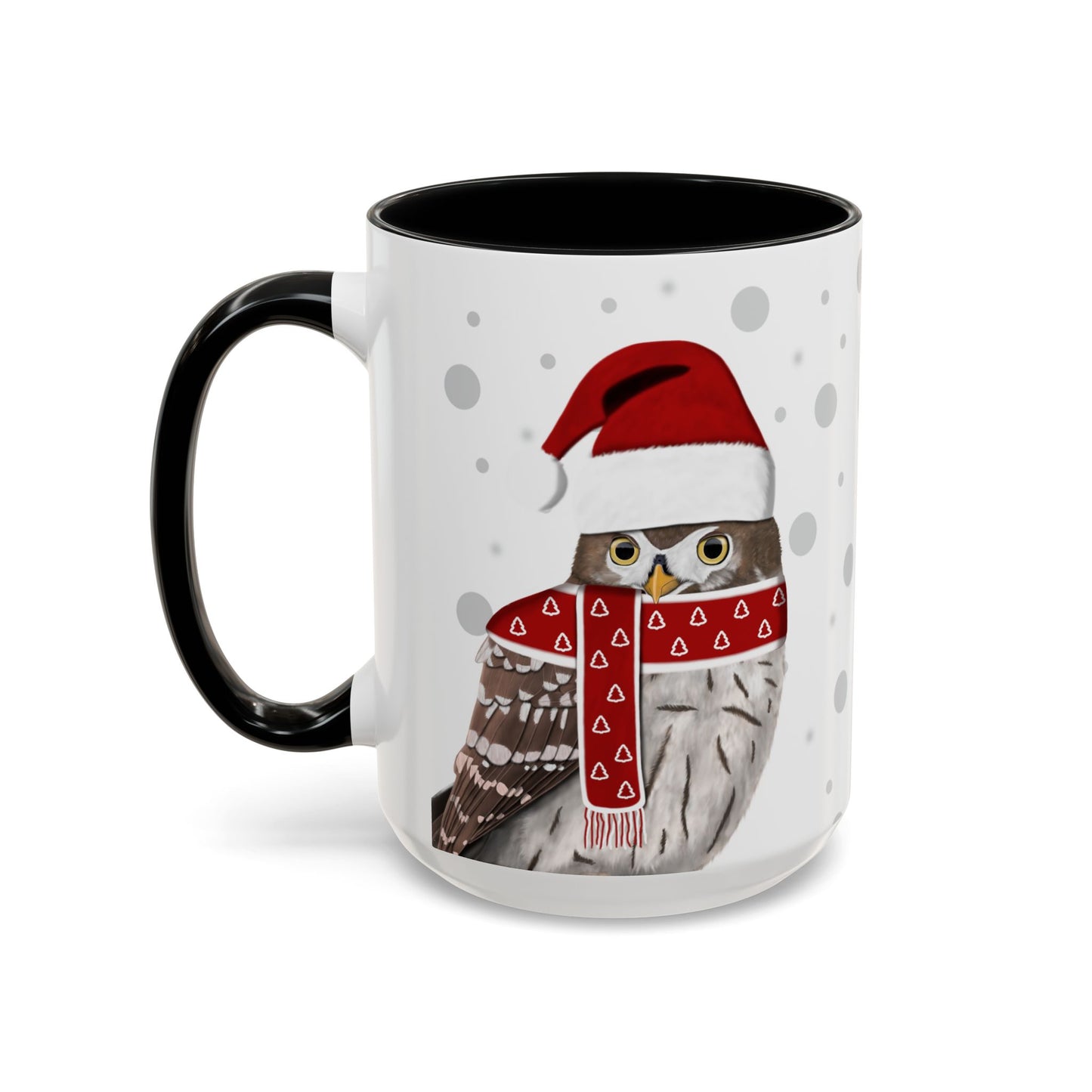 Owl Christmas Bird Coffee Mug