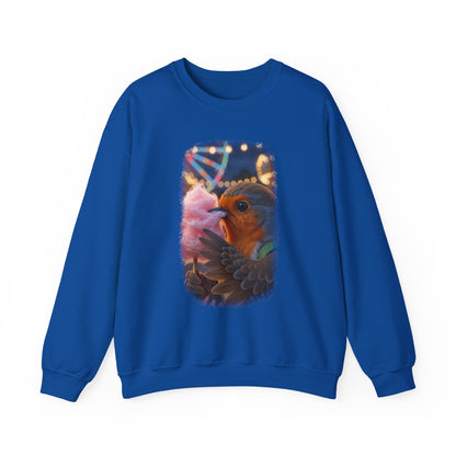 Robin Rosi Pink Cotton Candy Premium Sweatshirt for Bird Lovers