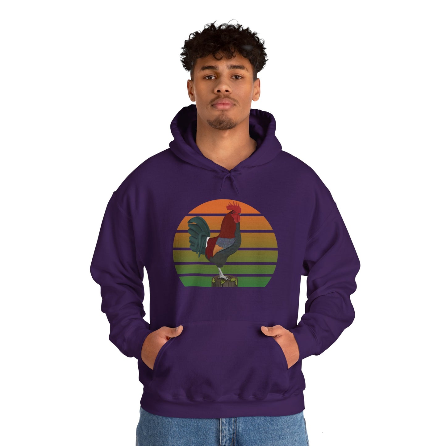 Rooster Bird Hoodie