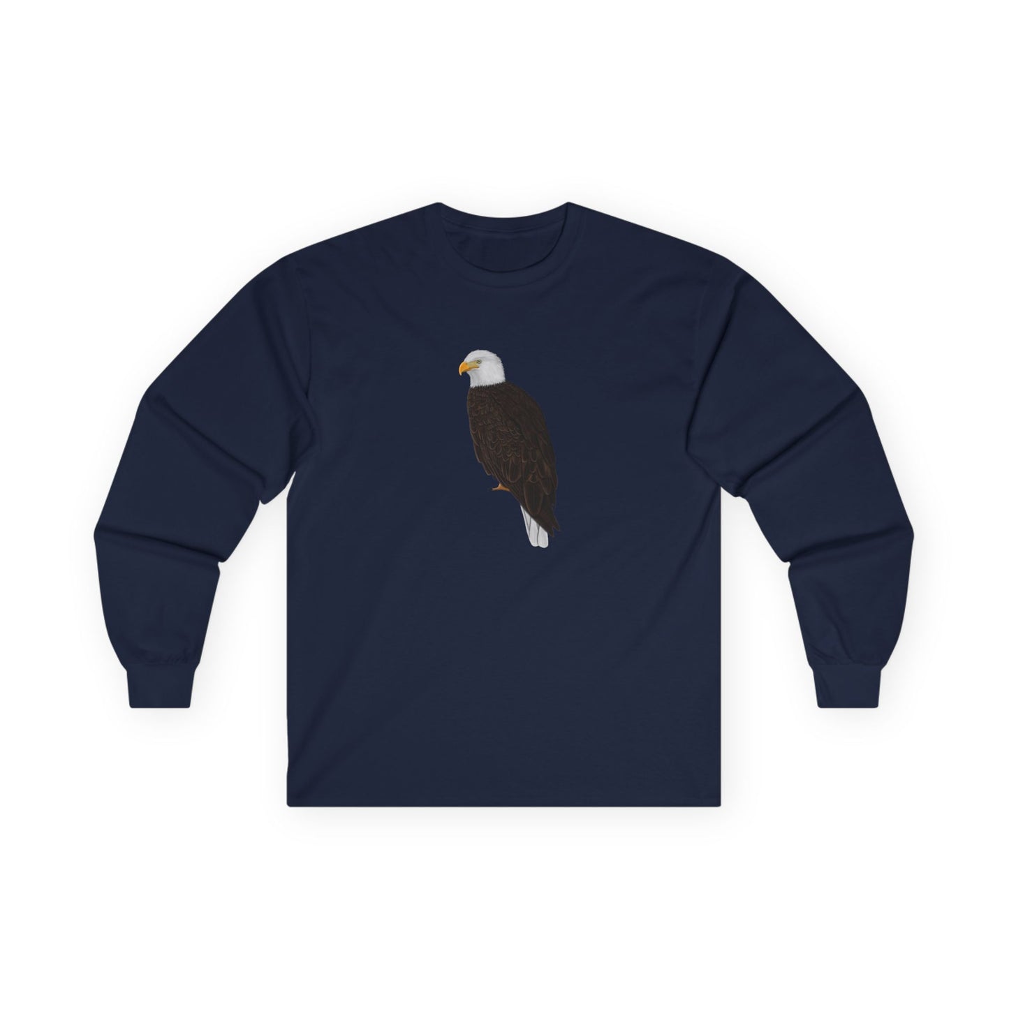 Bald Eagle Birding & Birdwatching Bird Cotton Long Sleeve T-Shirt