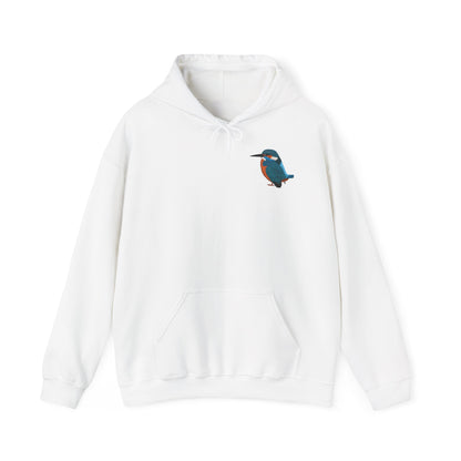 Eisvogel Hoodie - Vogel Kapuzenpullover für Vogelbeobachter & Naturliebhaber mit Vogelmotiv