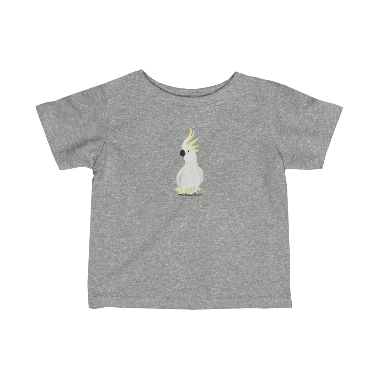 Cockatoo Bird Baby & Toddler Fine Jersey T-Shirt