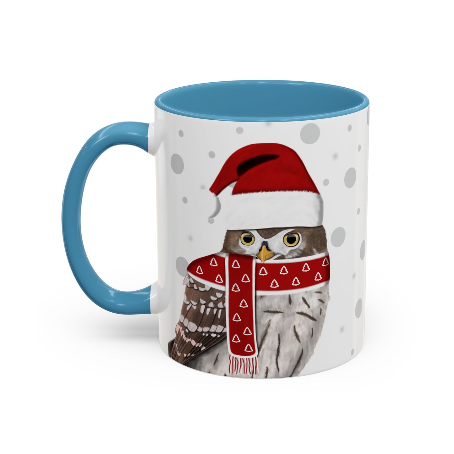 Owl Christmas Bird Coffee Mug