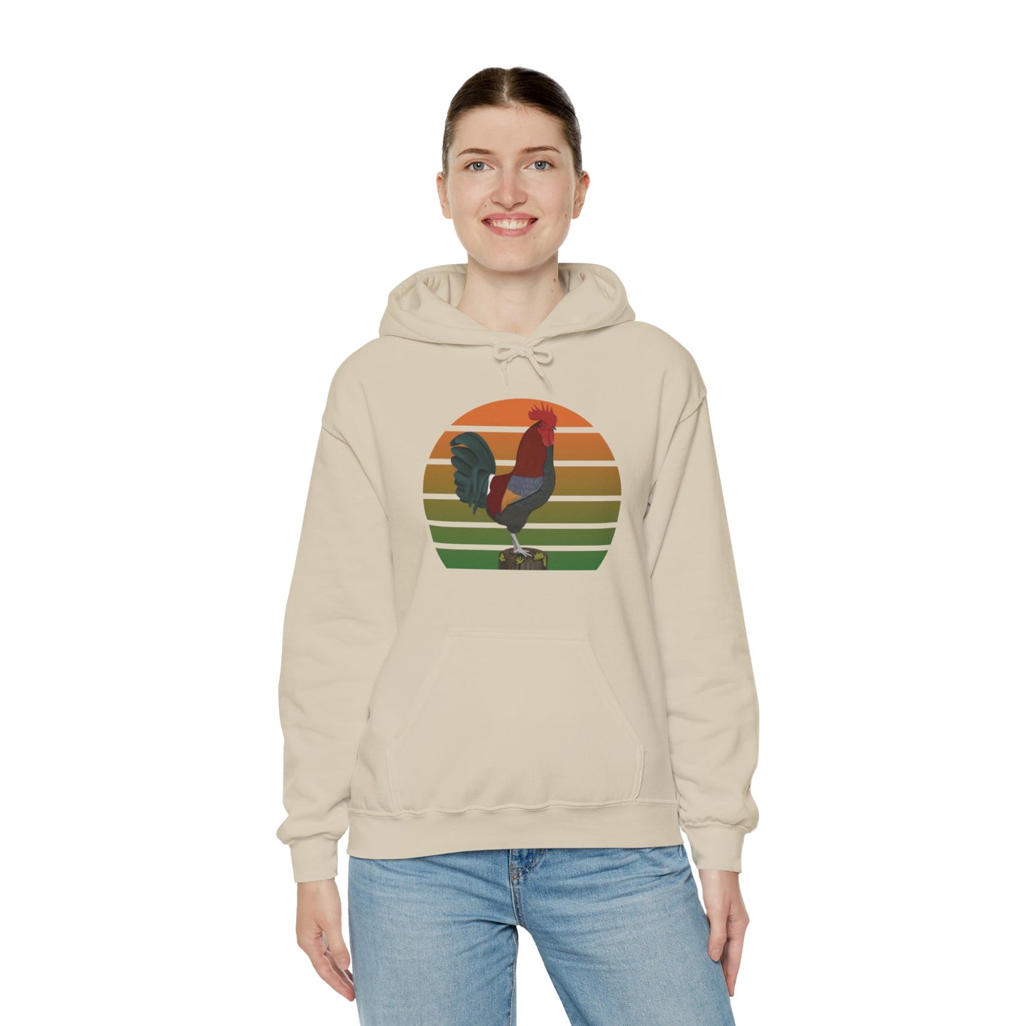 Rooster Bird Hoodie