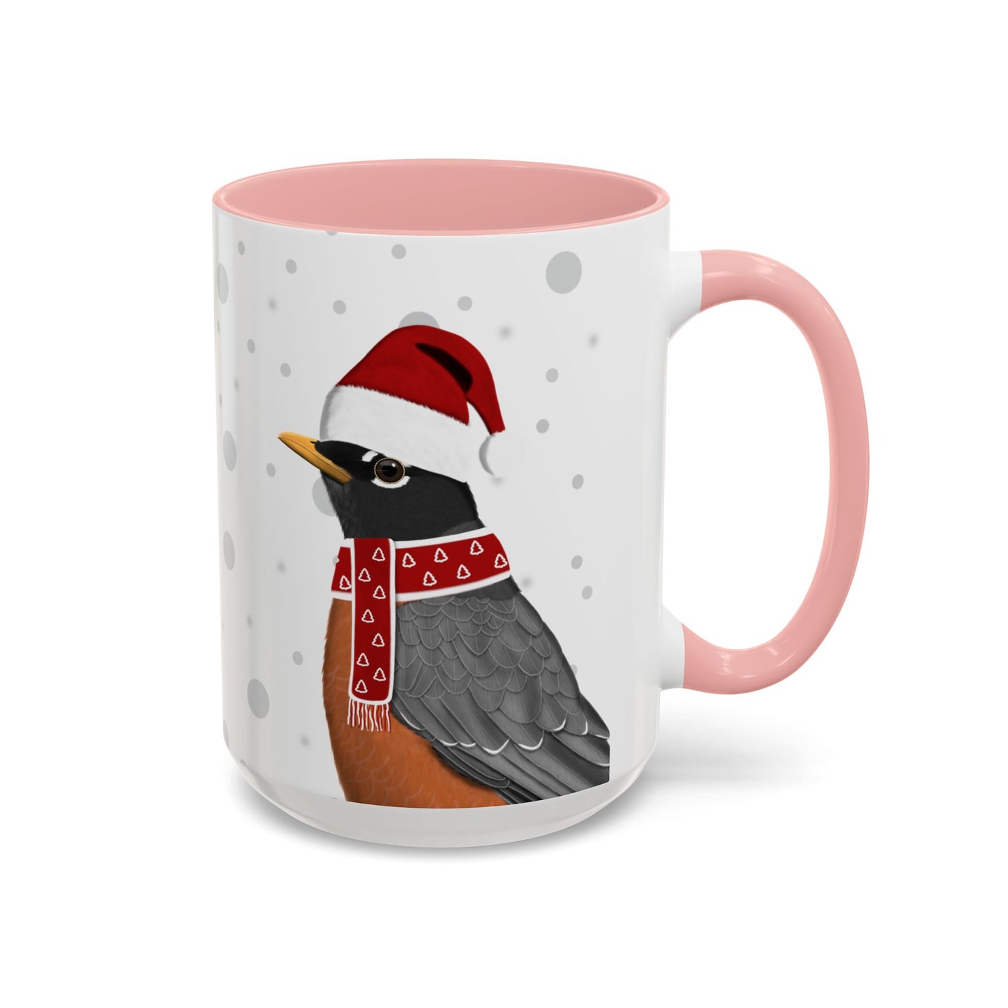 Robin Christmas Bird Coffee Mug