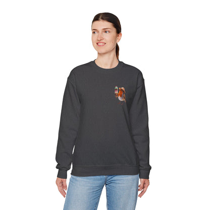Robin Rosi Ice Cream Pocket Premium Sweatshirt for Bird Lovers