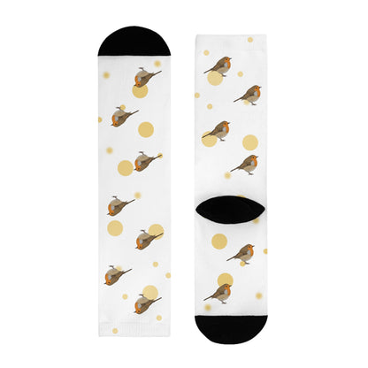 Rotkehlchen Socken – Accessories und All Over Print Stil