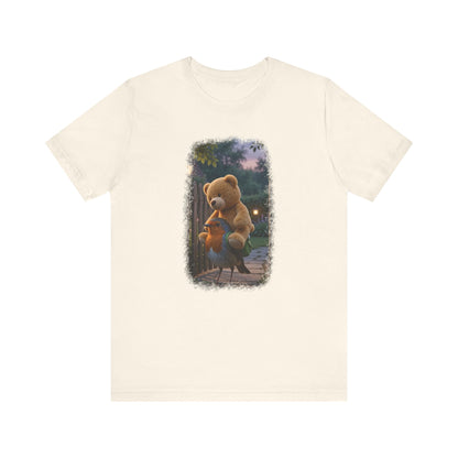 Robin Rosi Giant Teddy Bear Premium T-Shirt for Bird Lovers