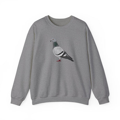 Pigeon Bird Watcher Biologist Crewneck Sweatshirt