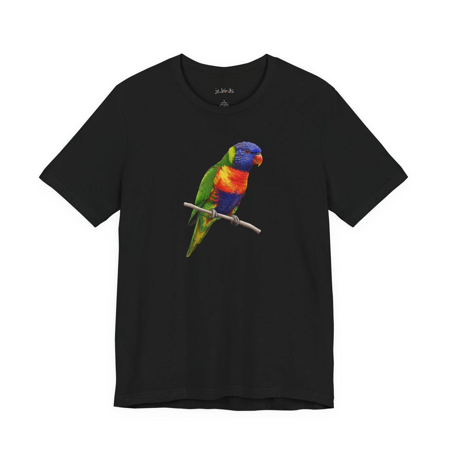 Rainbow Lorikeet T-Shirt | Unisex Bird Lover Tee | Wildlife Birder Gift
