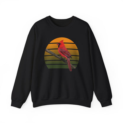 Northern Cardinal Birdlover Ornithologist Bird Sweatshirt