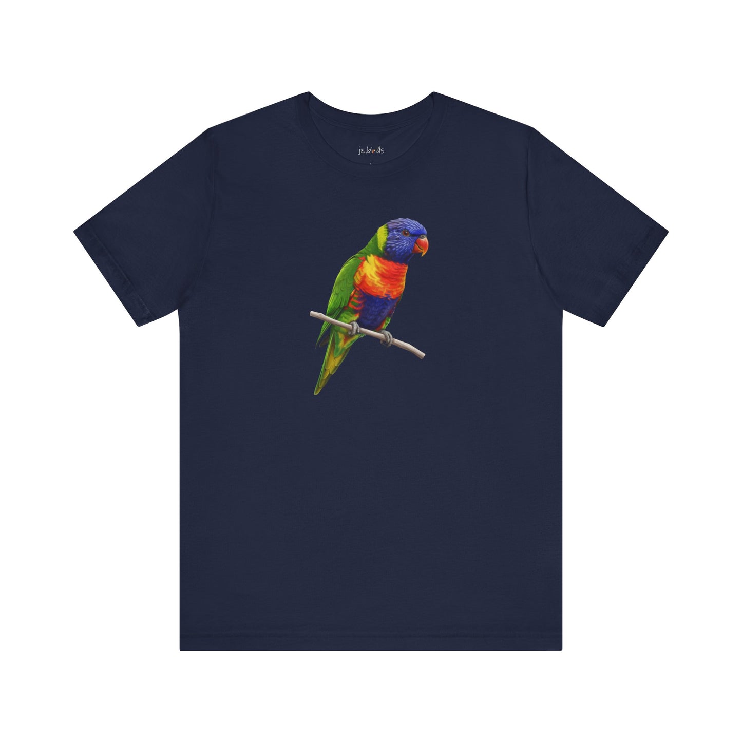 Rainbow Lorikeet T-Shirt | Unisex Bird Lover Tee | Wildlife Birder Gift