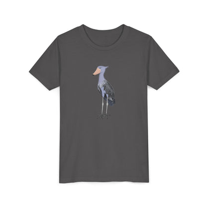 Shoebill Birding & Birdwatching Bird Youth T-Shirt