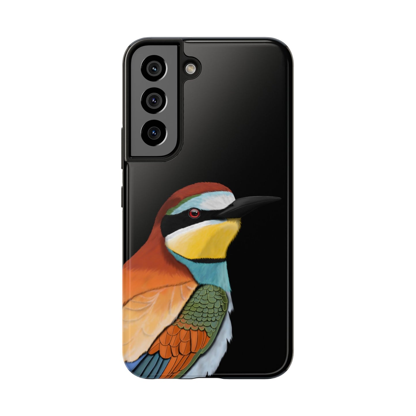 Bee Eater Bird Art Tough Phone Case Black